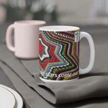 Load image into Gallery viewer, 6-Day Star Blanket Crochet Ceramic Mugs (11oz\15oz\20oz)
