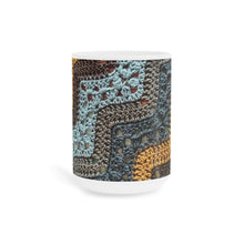 Load image into Gallery viewer, 6-Day Man Blanket Crochet Ceramic Mugs (11oz\15oz\20oz)
