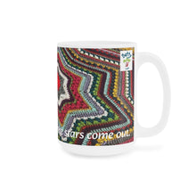 Load image into Gallery viewer, 6-Day Star Blanket Crochet Ceramic Mugs (11oz\15oz\20oz)
