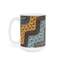 Load image into Gallery viewer, 6-Day Man Blanket Crochet Ceramic Mugs (11oz\15oz\20oz)
