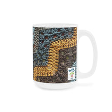 Load image into Gallery viewer, 6-Day Man Blanket Crochet Ceramic Mugs (11oz\15oz\20oz)
