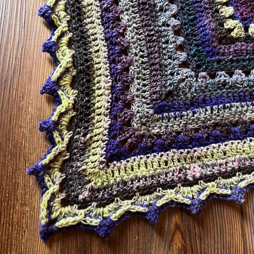 6-Day Superstaro Shawl featuring Noro Yarn - Betty McKnit