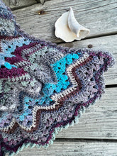 Load image into Gallery viewer, 6-Day Beach House Blanket Crochet Pattern by Betty McKnit
