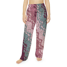 Load image into Gallery viewer, 6-Day Sweetheart Blanket Crochet Women&#39;s Pajama Pants by Betty McKnit
