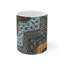 Load image into Gallery viewer, 6-Day Man Blanket Crochet Ceramic Mugs (11oz\15oz\20oz)
