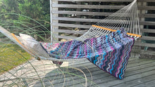 Load image into Gallery viewer, 6-Day Beach House Blanket Crochet Pattern by Betty McKnit
