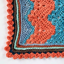 Load image into Gallery viewer, 6-Day Baby Blanket - Crochet Pattern by Betty McKnit
