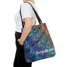 Load image into Gallery viewer, 6-Day Chunky Throw Tote by Betty McKnit - AOP Tote Bag
