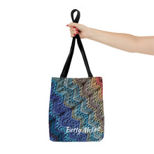 Load image into Gallery viewer, 6-Day Chunky Throw Tote by Betty McKnit - AOP Tote Bag
