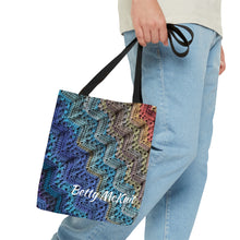 Load image into Gallery viewer, 6-Day Chunky Throw Tote by Betty McKnit - AOP Tote Bag
