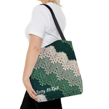 Load image into Gallery viewer, 6-Day Viral Crochet Blanket Tote Bag (AOP) by Betty McKnit
