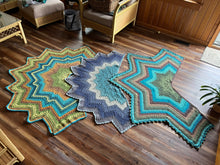 Load image into Gallery viewer, 6-Day Star, Superstar, and Supernova Shawl Crochet Pattern Bundle by Betty McKnit
