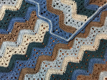 Load image into Gallery viewer, 6-Day Boys and Men Blanket Patterrn Bundle - Crochet by Betty McKnit
