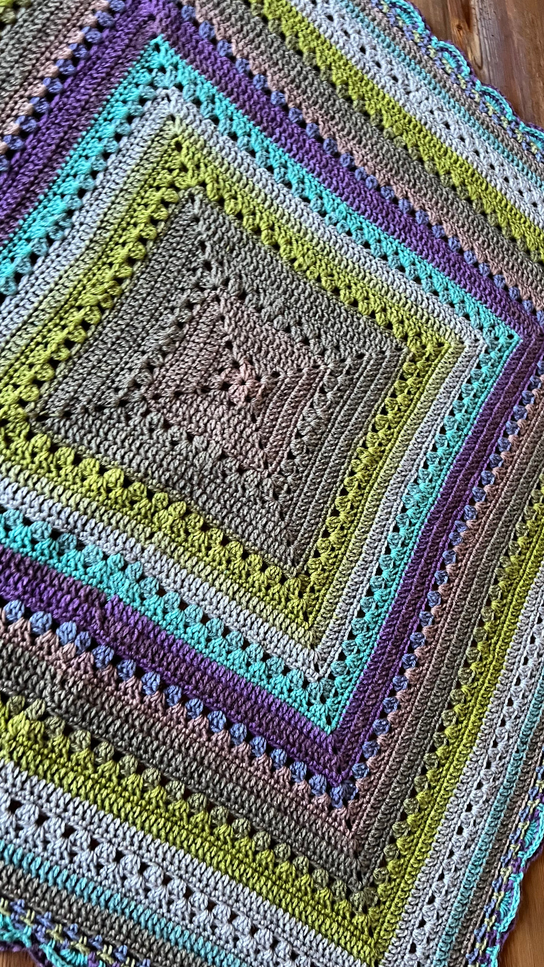 Granny Square Blanket Crochet 6 Week Course