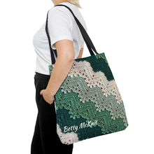 Load image into Gallery viewer, 6-Day Viral Crochet Blanket Tote Bag (AOP) by Betty McKnit
