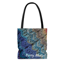 Load image into Gallery viewer, 6-Day Chunky Throw Tote by Betty McKnit - AOP Tote Bag
